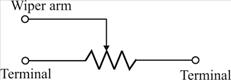 Linear Potentiometer Symbol