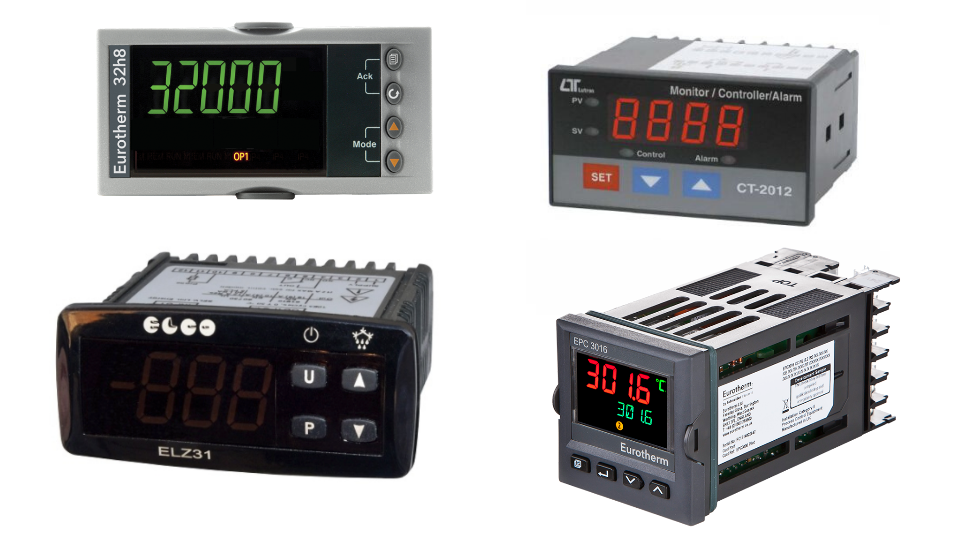 Process controllers and displays for liquid level measurement