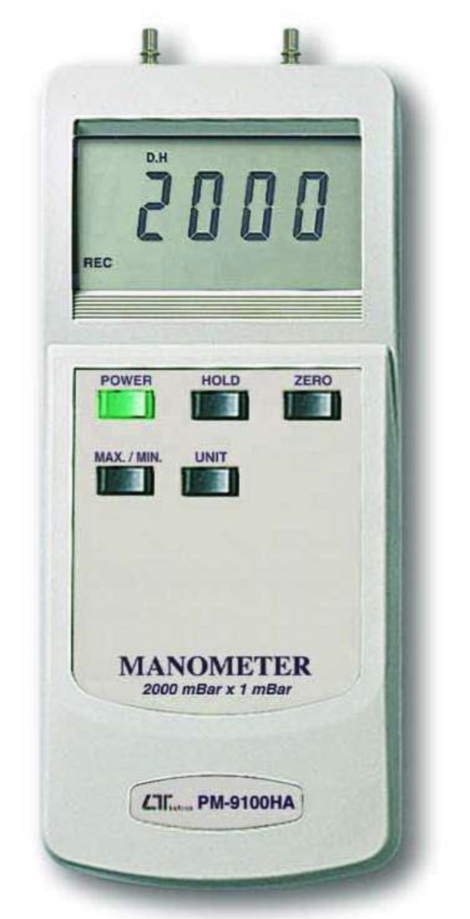 LUTRON PM-9100HA DIGITAL MANOMETER