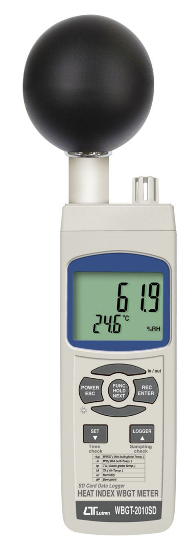 LUTRON WBGT-2010SD HEAT INDEX WBGT METER