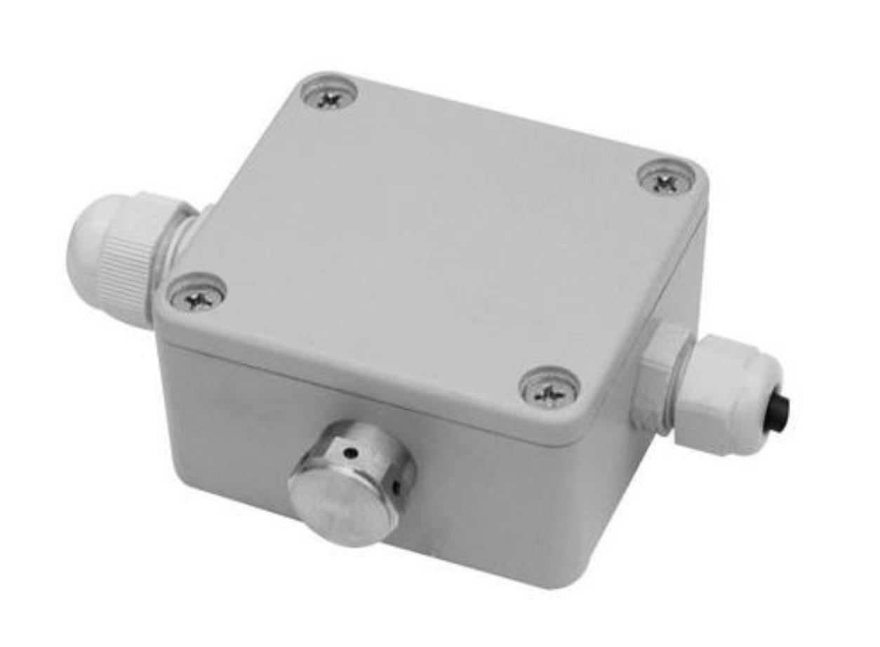 Breathable junction box for hydrostatic transducers