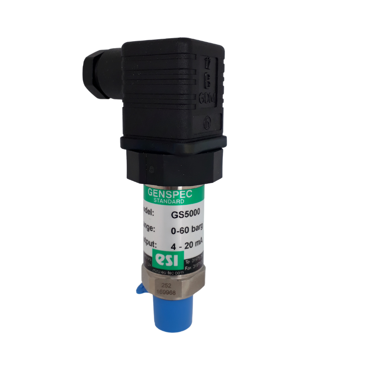 ESI GS5000-0600FA 4-20mA Pressure Transducer ESI GS5000-0600FA 4-20mA Pressure Transducer