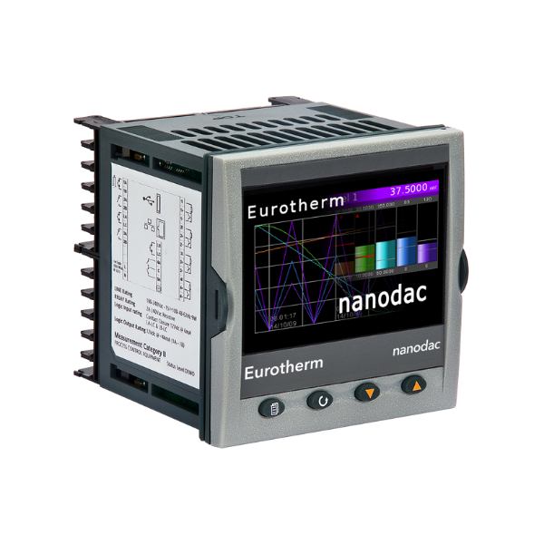 Eurotherm Nanodac-VH-X-X-LRD-XX-TS-SV-XXXX-ENG Graphic Data Recorder