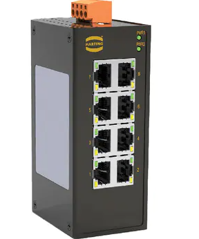 Harting 72301098014 8 Port Ethernet Switch Harting 72301098014 8 Port Ethernet Switch