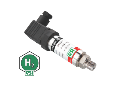 Hydrogen certified pressure transmitter