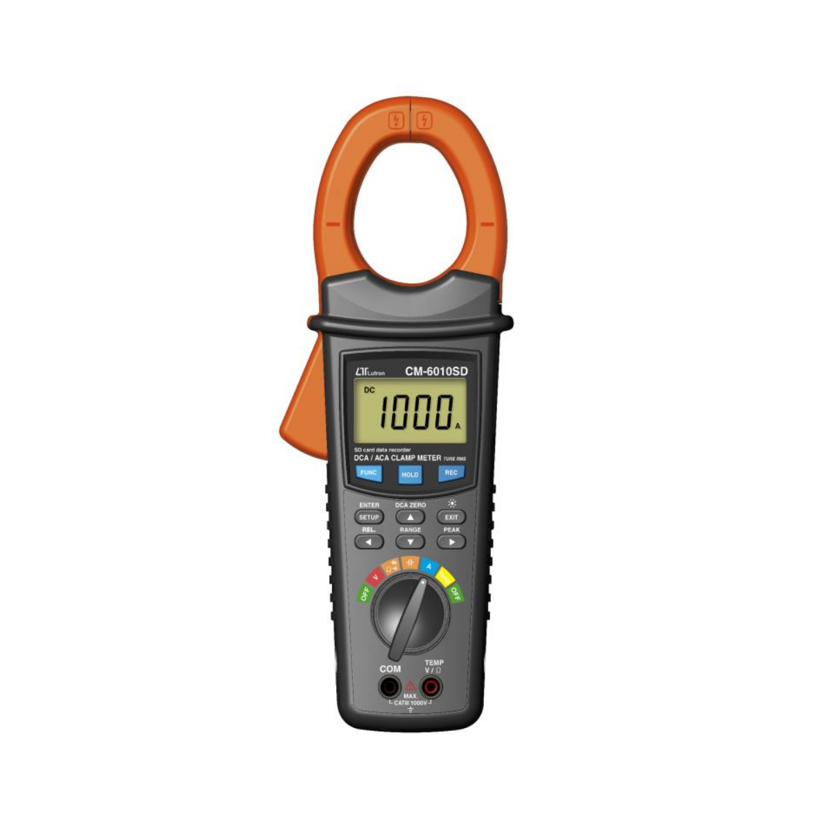 Lutron CM-6010SD DCA/ACA Clamp Meter with SD Card Datalogger