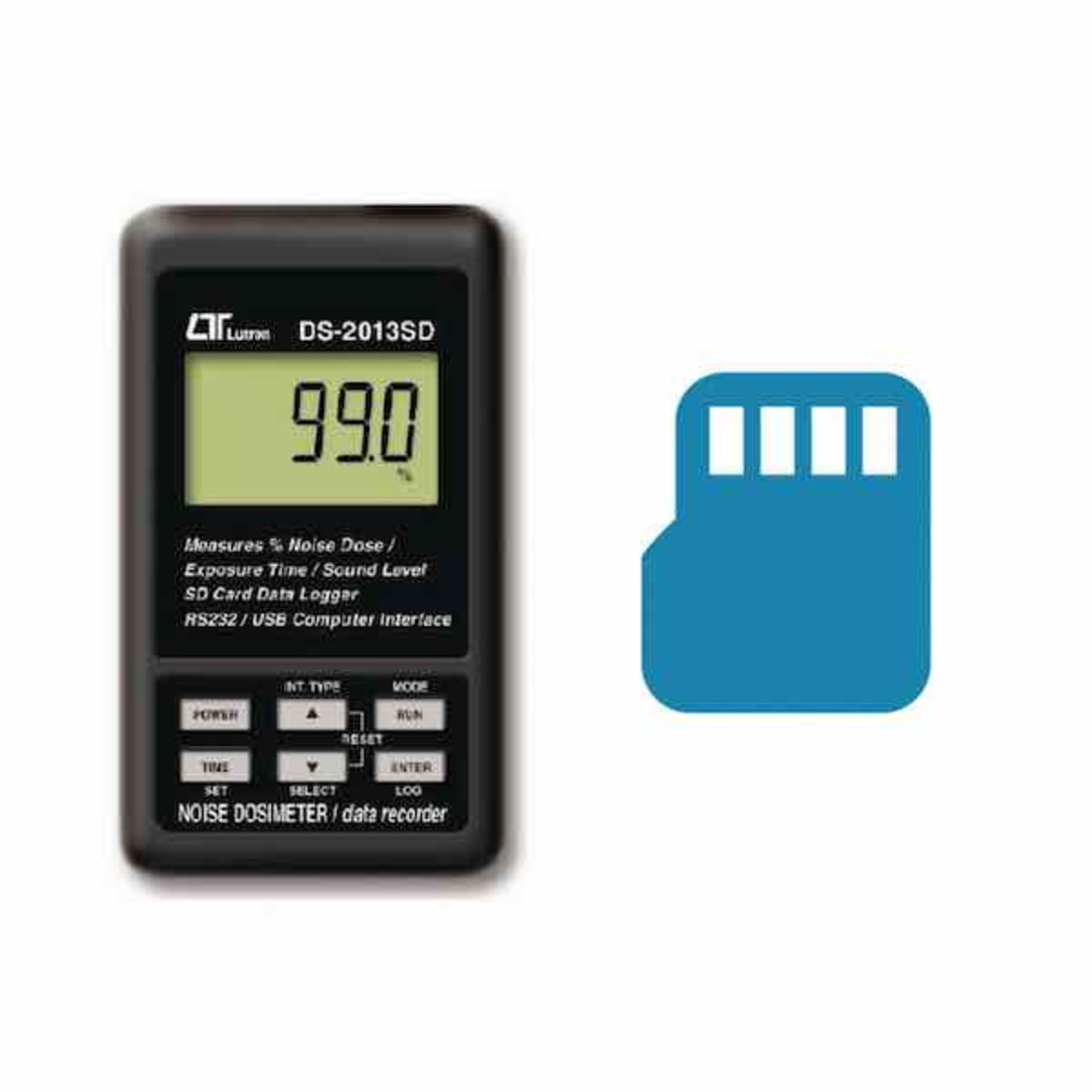 LUTRON DS-2013SD NOISE DOSIMETER