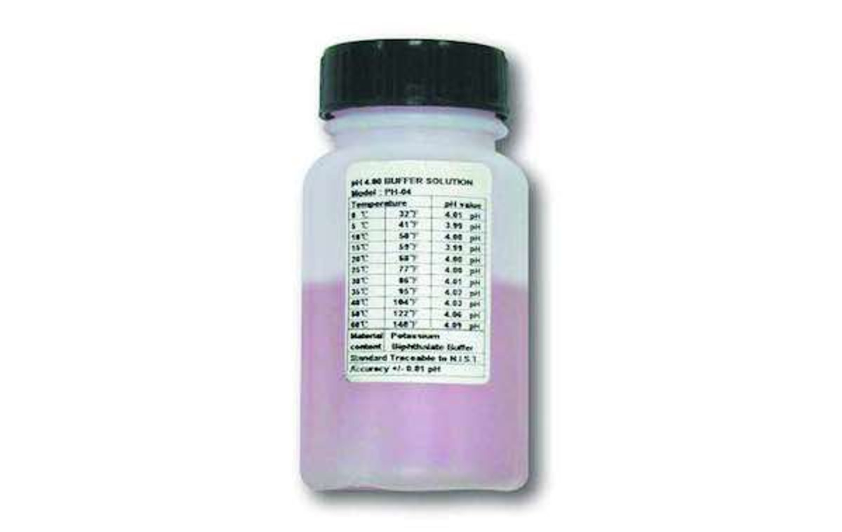 LUTRON PH-04A pH 4.00 BUFFER SOLUTION LUTRON PH-04A pH 4.00 BUFFER SOLUTION