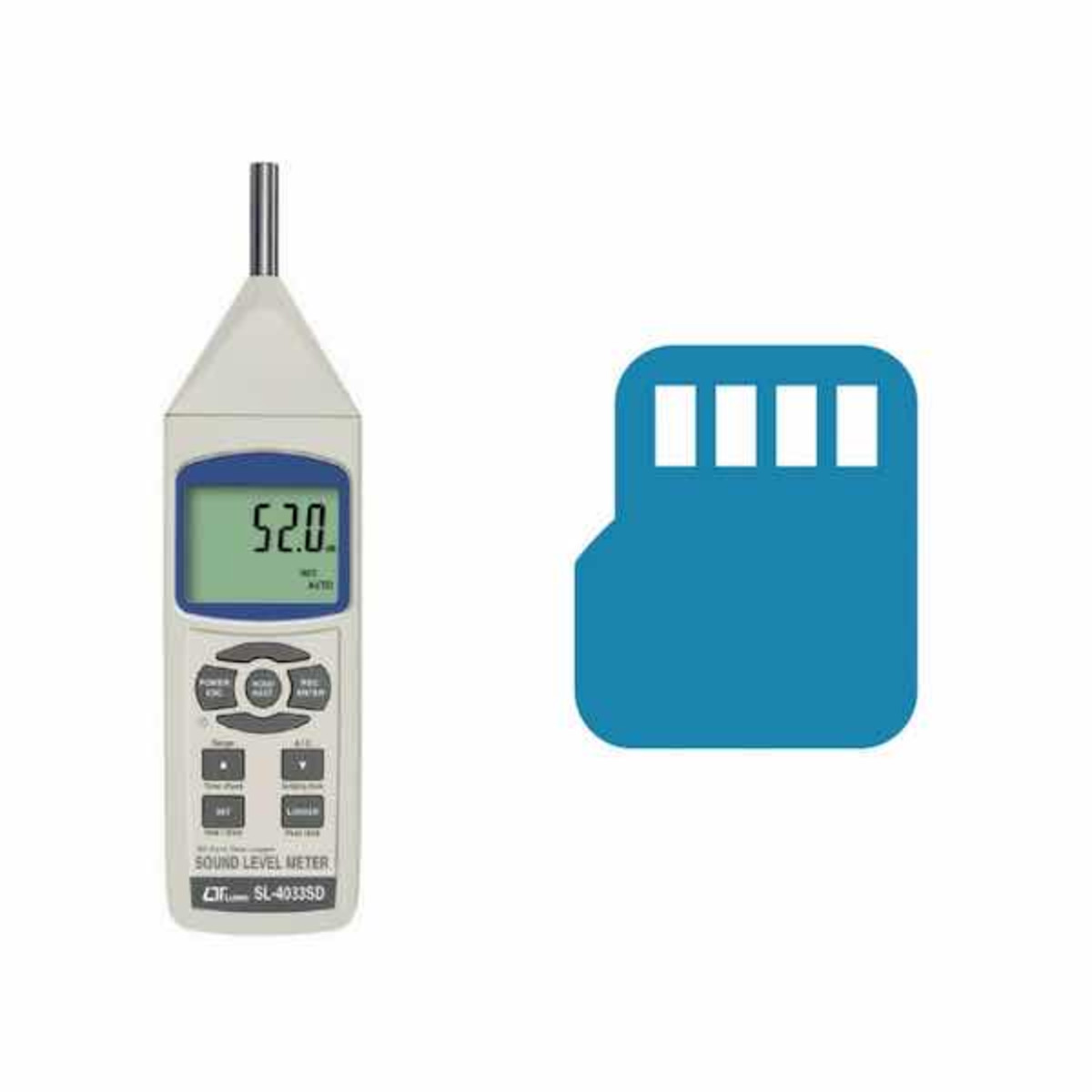 LUTRON SL-4033SD Class 1 SOUND LEVEL METER LUTRON SL-4033SD Class 1 SOUND LEVEL METER