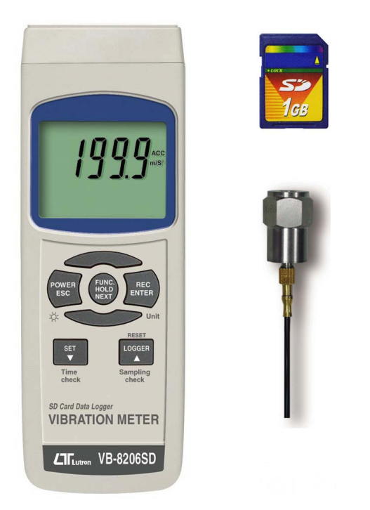 Lutron VB-8206SD Vibration Monitor