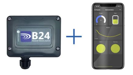 Mantracourt B24-SSB Bluetooth Load Cell Transmitter