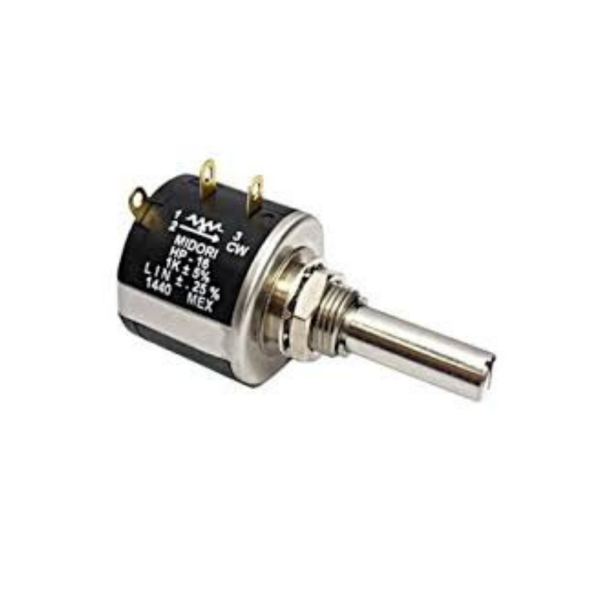 Midori, HP-16-5K Potentiometer, 10 Turn, 5kΩ