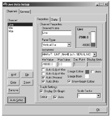 Software for load cell meter