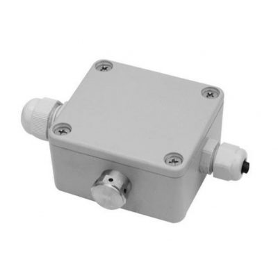 Breathable junction box for hydrostatic transducers