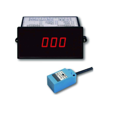 Lutron DT-2240D Panel Tachometer with Proximity Sensor