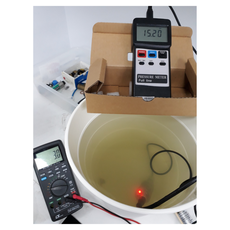 Testing Low Cost Pressure Transducers