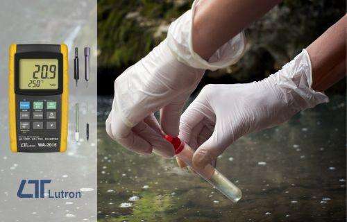 Lutron water quality meters for testing water composition