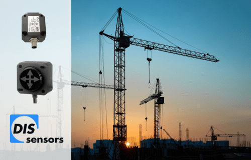 DIS Inclinometers can be used in crane lifting applications