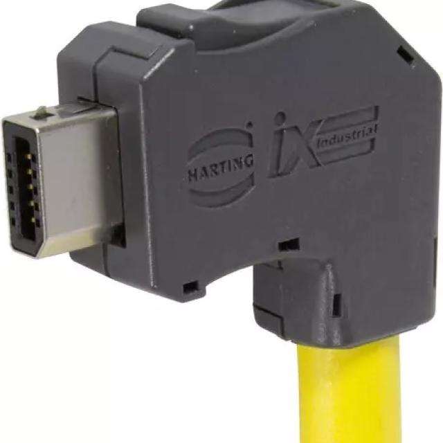Harting IX Series Right Angle Connector