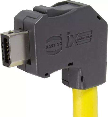 Harting IX Series Right Angle Connector