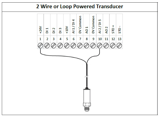 2 Way or Loop Powered Transducer 2 Way or Loop Powered Transducer